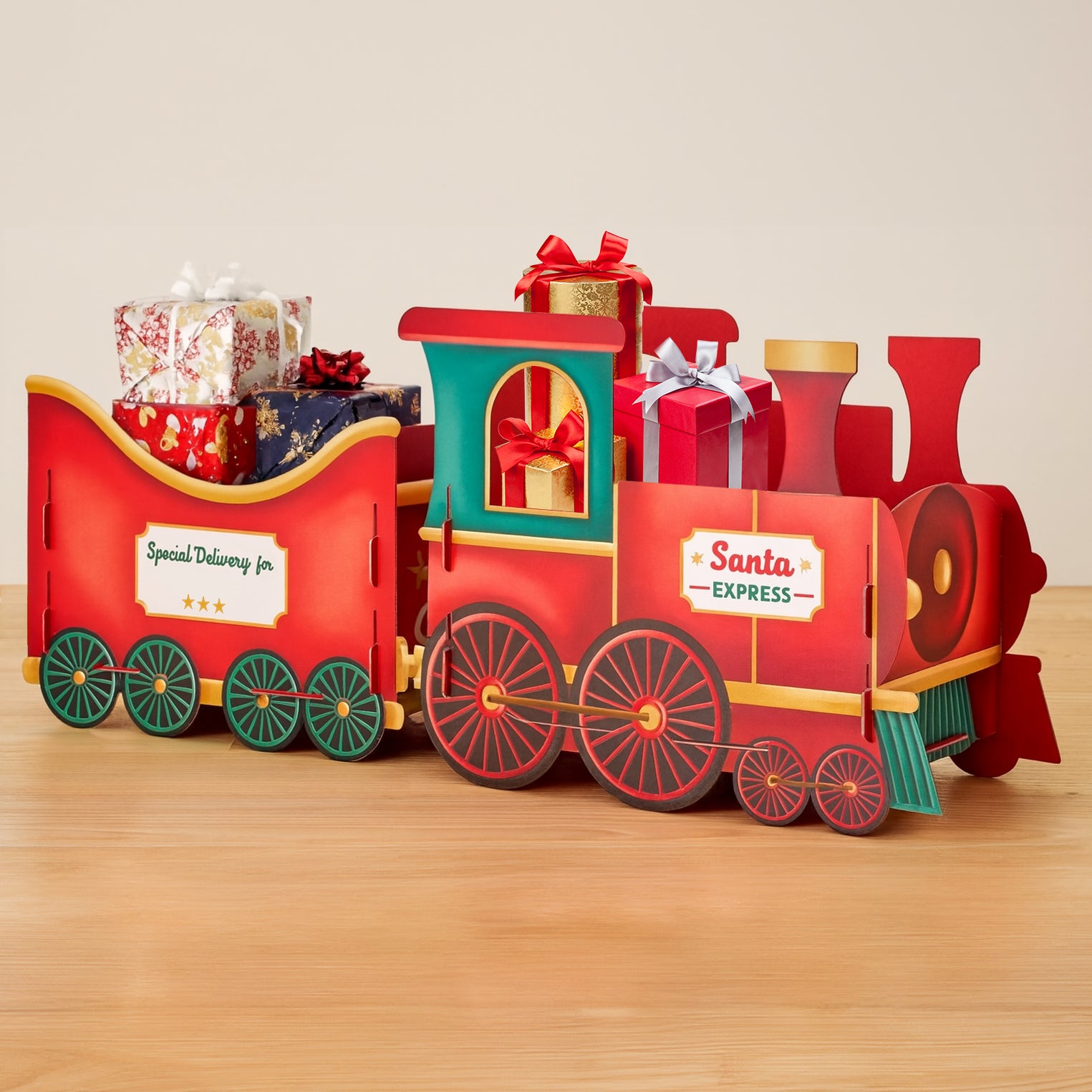 Santa's Christmas Gift Train