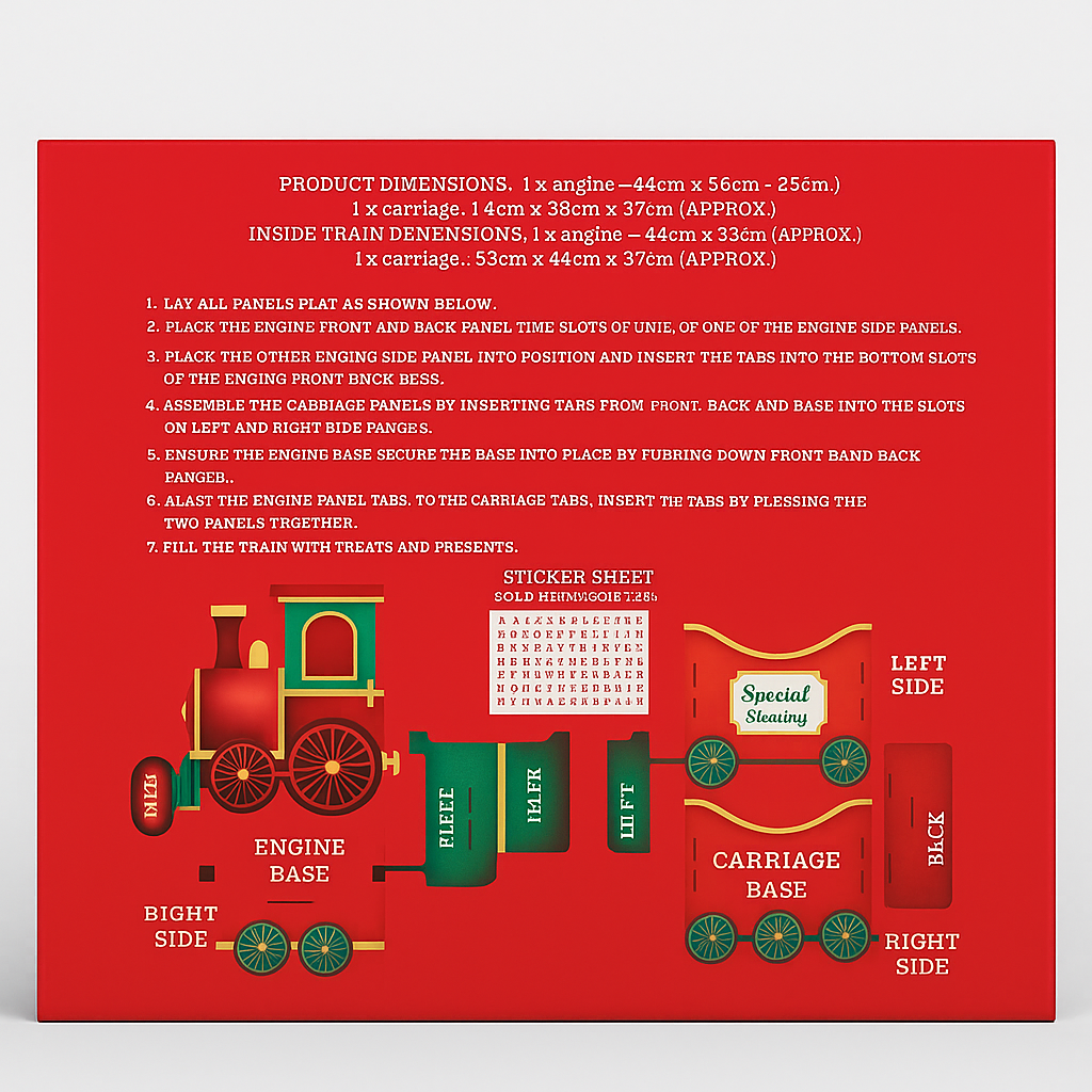 Santa's Christmas Gift Train